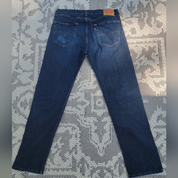 LEVI'S 505 36X34 Men's Denim Jean, Straight Leg, Classic Regular Fit - Picture 5 of 10